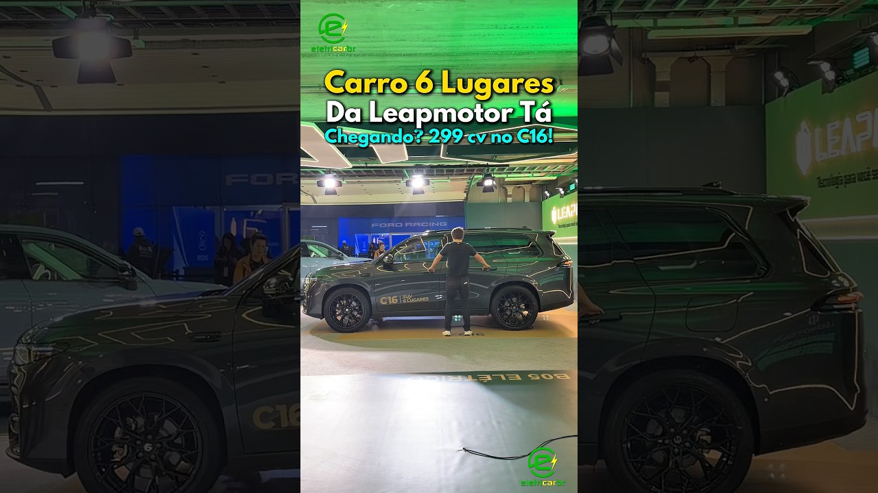 Carro 6 Lugares da Leapmotor Está Chegando? 299 cv no C16!⚡