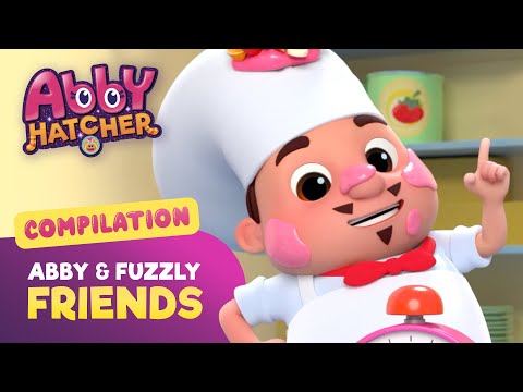 Abby Makes a Smoothie and Races Princess Flug | Abby Hatcher Compilation | Cartoons for Kids