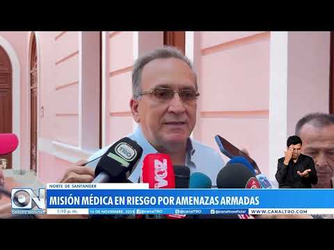 IDS de Norte de Santander denuncia amenazas por parte de grupos armados a la misión médica