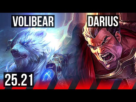 VOLIBEAR vs DARIUS (TOP) | 9/2/4 | NA Master | 25.21