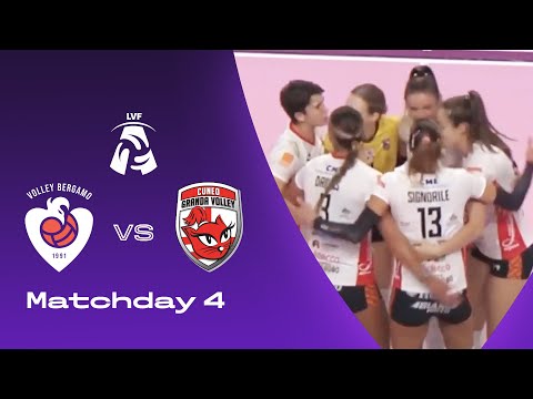 Bergamo vs Cuneo | Highlights | LVF A1 | 4a Giornata