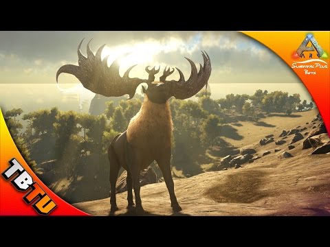 MEGALOCEROS TAMING! Ark Survival Plus S1E4 - Finding Tin and Limestone Part 2 - Gaming Evolved