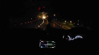 preview picture of video 'National Highway 37 at Night - Assam India'