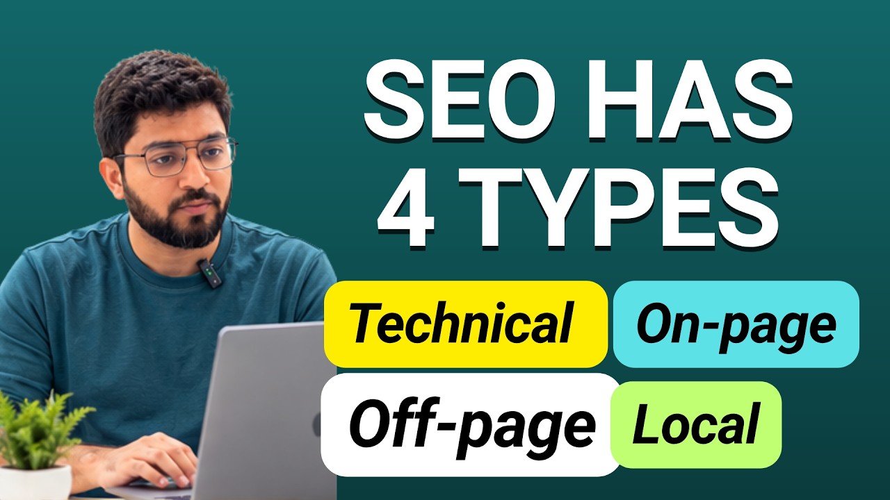 Types of SEO:On-Page, Off-Page, Technical & Local SEO Explained | Chapter 9 Digital Marketing Course