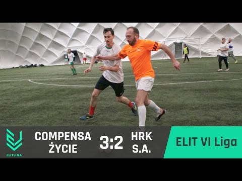 COMPENSA Życie 3:2 HRK S.A. - ELIT VI Liga [ZIMA 2018]