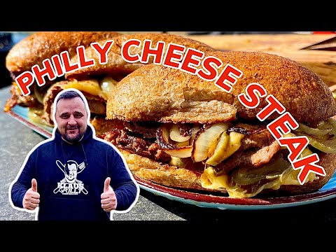 PHILLY CHEESE STEAK GRILLEN — Klaus grillt