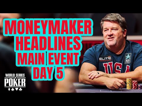 World Series of Poker Main Event 2023 | Day 5