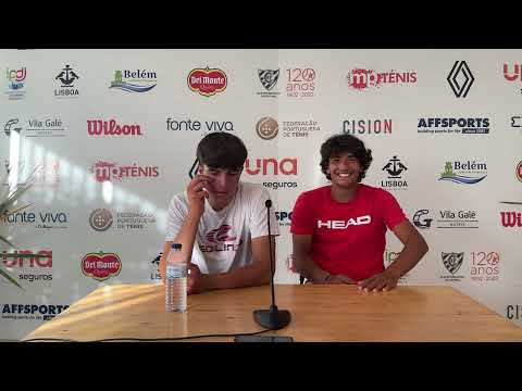 Jaime Faria/Henrique Rocha Finalists - Del Monte Lisbon Belém Open