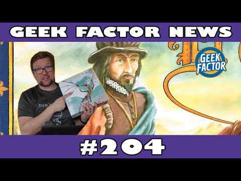 Geek Factor News 204 - Co Się Znajduje w Mojej Recenzenckiej Kolejce?