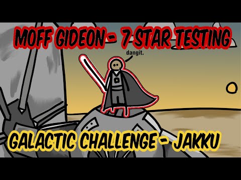 Moff Gideon - 7 Star Testing in Galactic Challenges -- SWGOH