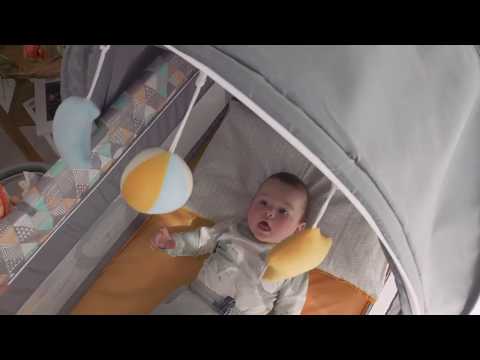 Манеж Lionelo Sven Plus - yellow scandi