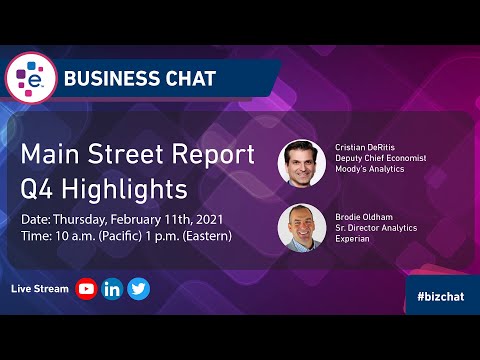 Cristian deRitis - Main Street Report Q4 Highlights - Business Chat