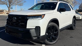 2026 Honda Pilot Black Edition - Platinum White Pearl - Walkaround
