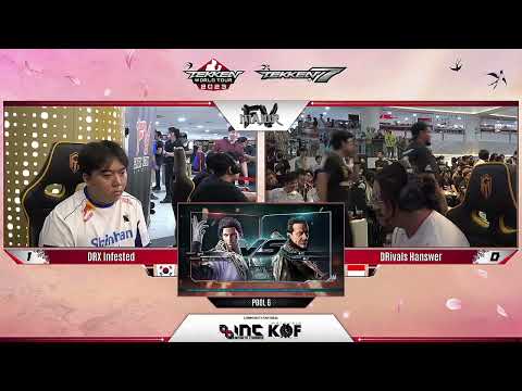 Tekken 7 Fv Major Pools, Drx Infested 🇰🇷 Vs DRivals Hanswer 🇮🇩!!. Hyped Match!!.