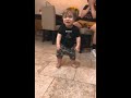 Baby Melissa dancing to Bat by Johnny Dangerous.