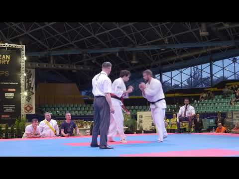 Antonio Tusseau (France) - Patryk Sypien (Poland) 3 place -90 / 33rd EC IKO, Poland