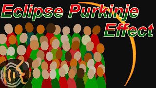 A Solar Eclipse Fools Your Eyes!  Solar Eclipse Purkinje Effect!