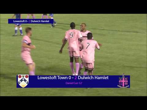 Lowestoft Town 0-3 Dulwich Hamlet, Ryman League Premier Division, 04/10/16 | Match Highlights