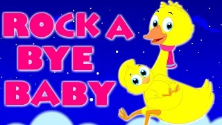 rock a bye baby | lullaby song | nursery rhymes | kids songs | baby rhymes | childrens rhymes