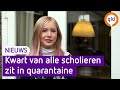 Een kwart van alle scholieren thuis door corona | Omroep Gelderland
