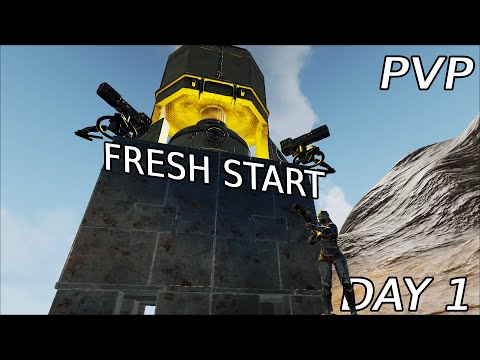 CLAIMING Our OP Base Spot On DAY 1 !! | Bams Ark Ep. 1