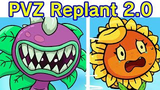 Friday Night Funkin&#39; VS Plants vs Zombies Replanted 2.0 FULL WEEK 2 (FNF Mod/Hard) (PVZ Heroes)