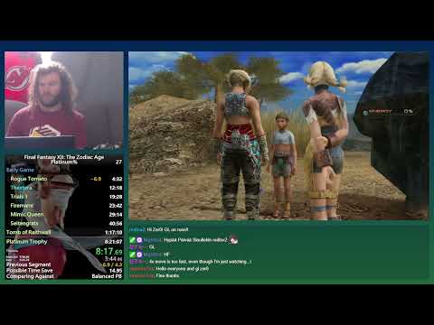 Final Fantasy XII: The Zodiac Age Platinum Trophy Speedrun 8:07:52