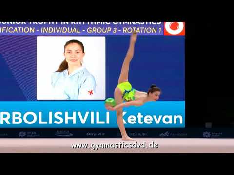 Ketevan Arbolishvili  (GEO) - Junior Team 18 - AGF Junior Trophy Baku 2018