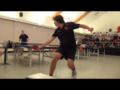 Halve finales heren senioren TTCOB-tornooi 2018 - deel 2