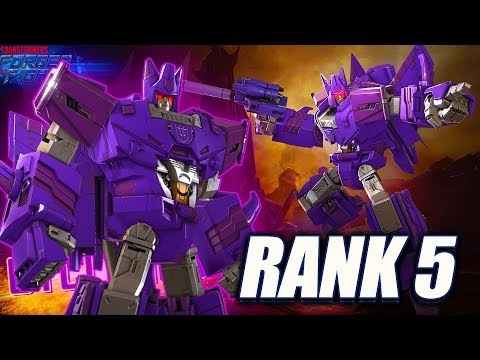 CYCLONUS RANK 5 RANK UP! - Transformers: Forged To Fight