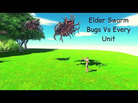 Elder Swarm Bugs Vs Every Unit ARBS |Animal Revolt Battle Simulator