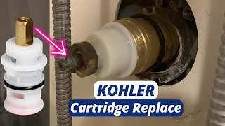Kohler Tub/Shower Valve Cartridge Replacement | Fix Your Leaky Shower