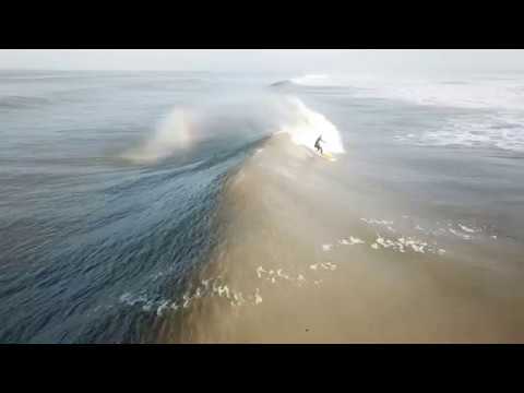 Aerial footage at Westward Ho