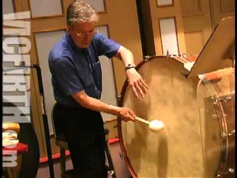 Concert Bass Drum Lessons 04: Dampening Techniques