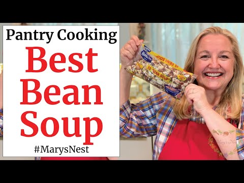 Best Bean Soup with Ham Recipe - Easy 15 Bean Soup