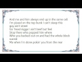 Joe Budden - U Ain't Gotta Go Home Lyrics