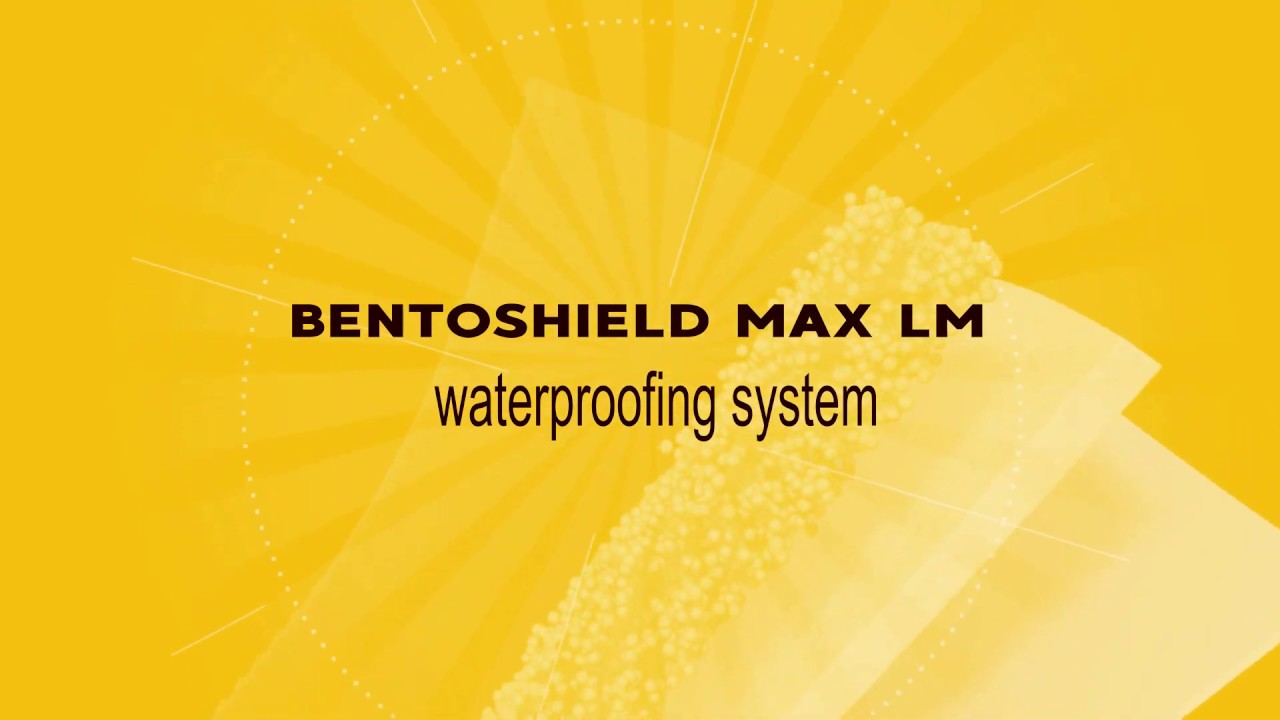 BentoShield MAX ® New Generation Active Waterproofing System