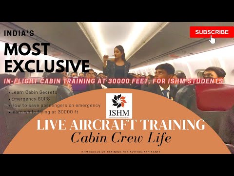 only institute to  provide live  aircraft training #ishm