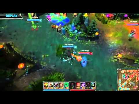 Overpow Mordekaiser Destroys Moopz & Impaler Shyvana Sacrificial Baron Steal HQ