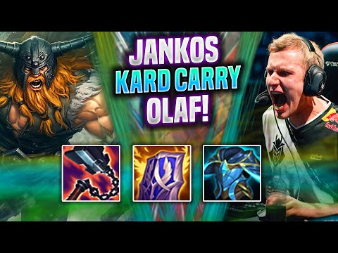 JANKOS HARD CARRY WITH OLAF! - G2 Jankos Plays Olaf Jungle vs Nocturne! | Season 2022