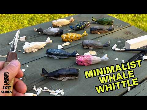 Minimalist Whale tutorial thumbnail
