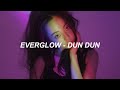 EVERGLOW (에버글로우) - 'DUN DUN' Easy Lyrics