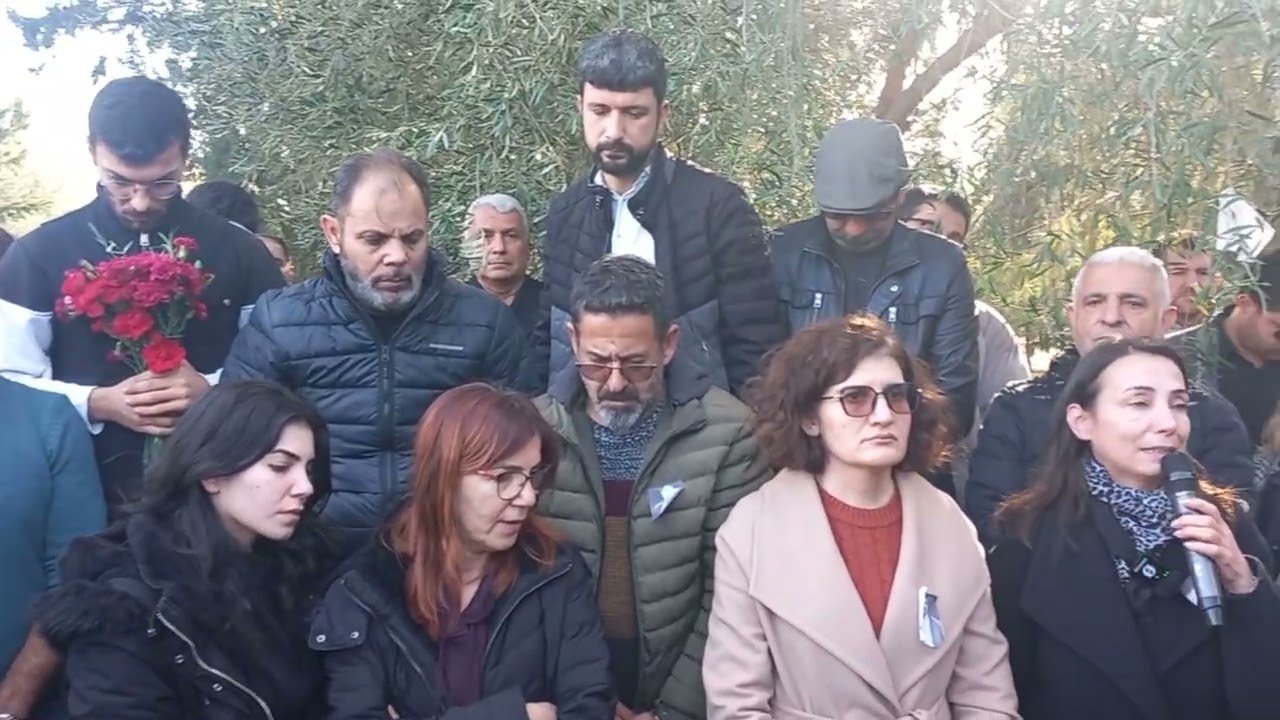 Tülay Hatimoğulları, Yaşar Demir'in Ceyhan'ın Kızıldere Köyünde ki Cenaze Töreninde Konuştu.