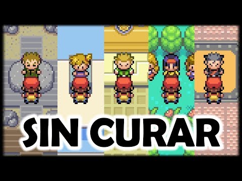 Is it possible to beat Pokémon Fire Red and Leaf Green without healing? [Latin spanish]