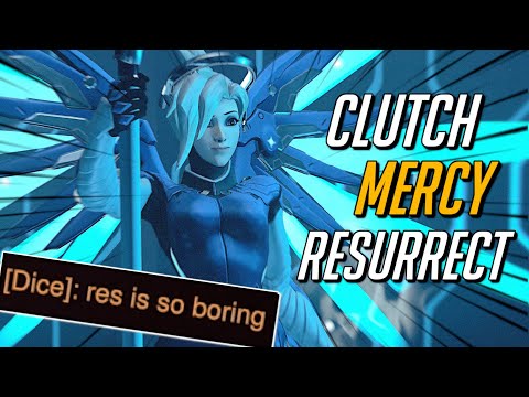 "Res is so Boring 😡" Grandmaster Mercy Huge Res! - Overwatch 2