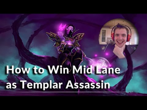 How to Win Mid Lane as Templar Assassin | How To Play Dota 2 | PVGNA.com