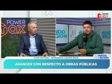 El intendente de Laguna Paiva habló sobre obras, coparticipación y sobre el homicidio de Strada