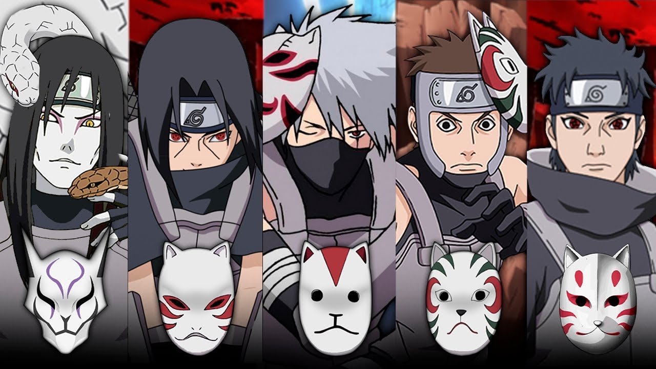OS 10 NINJAS DA ANBU MAIS PODEROSOS DE NARUTO