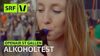 Openair St. Gallen: Wer ist betrunken? | Festivalsommer 2017 | SRF Virus