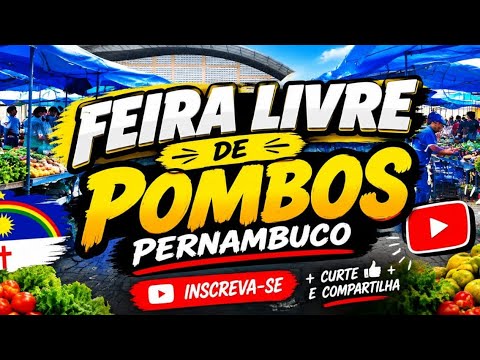 Feira livre de pombos Pernambuco